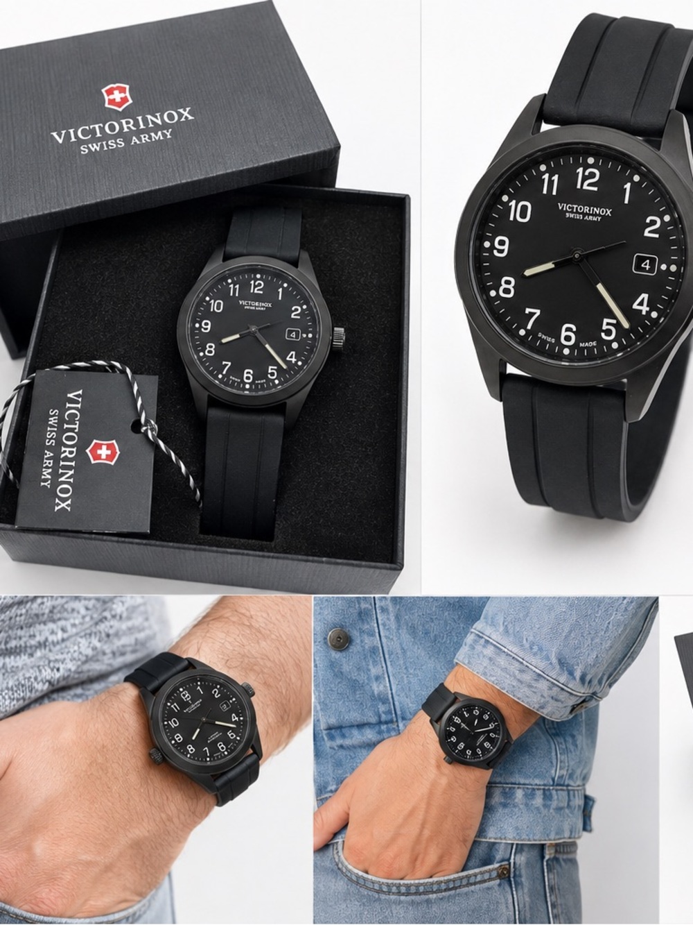 Black Men's Field Watch